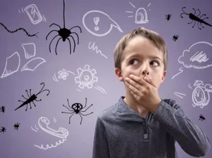 испуганный ребенок